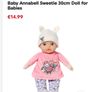 Baby doll Annabell Sweetie Image 3