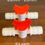 Plastic valve size 16mm to 20mm Image 3