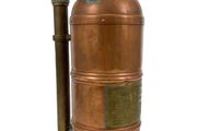 Antique French Copper &amp; Brass Vineyard Sprayer Muratori Paris