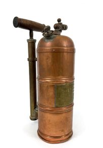 Antique French Copper & Brass Vineyard Sprayer Muratori Paris