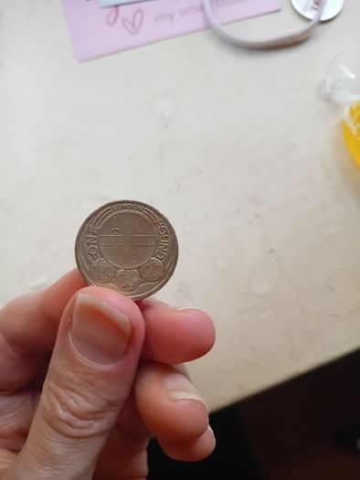 Belfast Arms one pound coin 2010