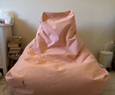 Large outdoor friendly beanbag