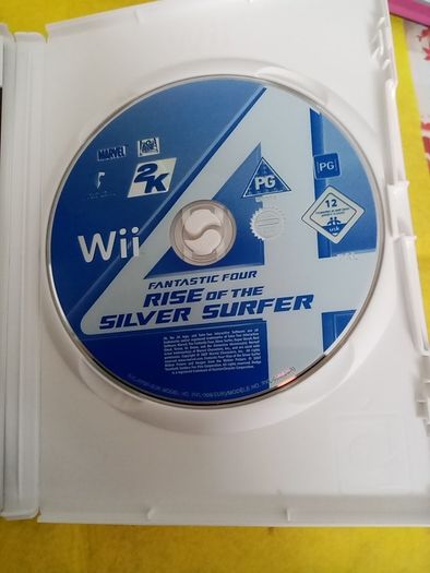 Fantastic four 4 rise of silver surfer Nintendo Wii Games Original