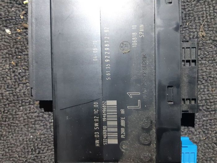 Bmw E92 3er Junctionbox Electronics Junction Box Electronics 9229872