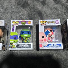 Four Funko Pop Figures