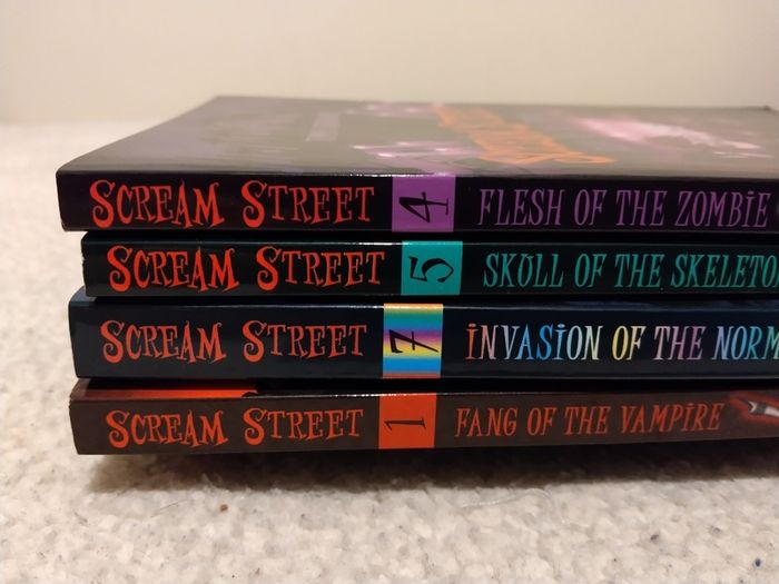 Scream Street Story Books By Tommy Donbavand