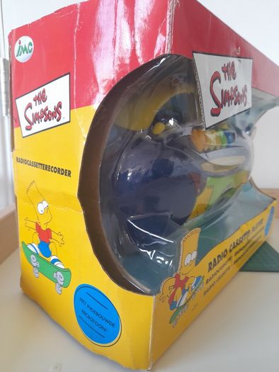 Rare The Simpsons Radio Cassette Player