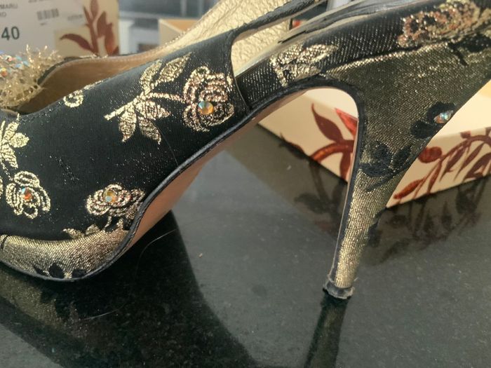 Belen Donate ladies designer sling back heels