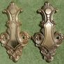 Vintage Ornate , Brass  Plates Image 3