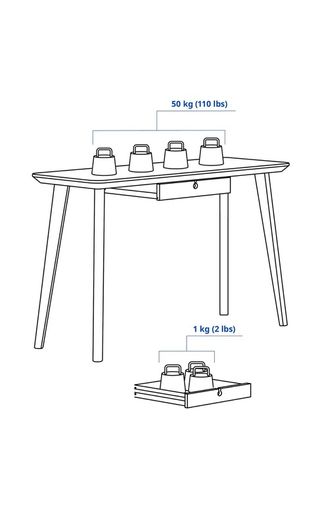 Ikea Lisabo Desk