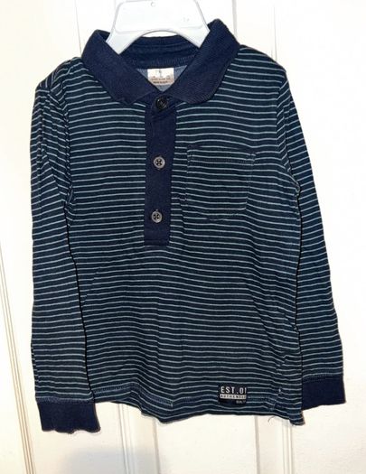 F&F long sleeve polo shirt 18-24 months
