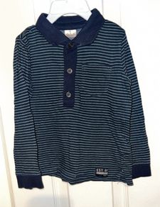 F&F long sleeve polo shirt 18-24 months
