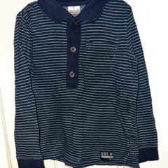 F&F long sleeve polo shirt 18-24 months