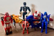 Power rangers figures