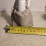 Lladro Nao Young Girl Porcelain Figurine in Tan Dress Image 4
