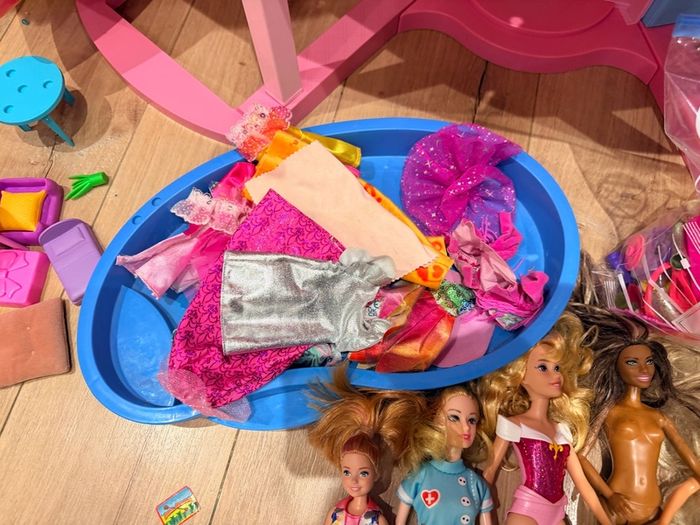 Barbie Dreamhouse And Huge Accessory Bundle