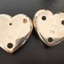 Vintage Links of London heart paperweights pair Image 2