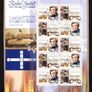 2001 Ireland Irish Heritage in Australia (Ned Kelly, Peter Lalor, Settlers, emigrants) Commemorative Stamp Sheetlet Fine Used with Dublin CDS cancel of 3rd May 2001(Frist day of issued) on envelope extract Image 2
