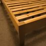 5ft King size pine bed frame. Image 3