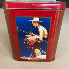 Coca Cola  Tin container