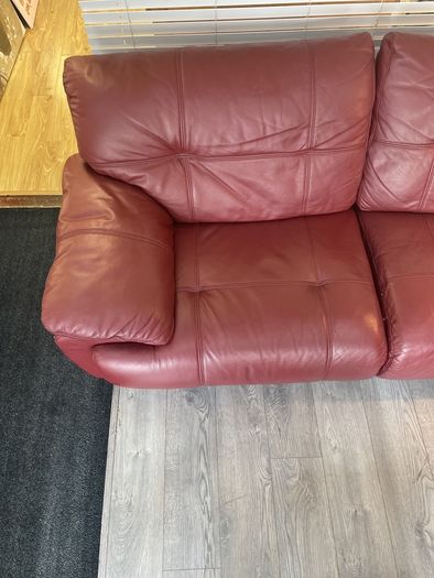 Leather 2-Seater Sofa