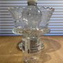 Large Vintage Crystal Cut Bowl Image 6