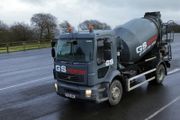 Mini mix concrete delivery 2-axle, restricted access