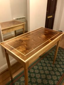 Maple & Walnut Table | Handmade in Ireland