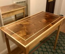Maple & Walnut Table | Handmade in Ireland