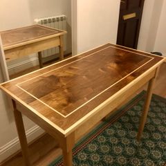 Maple & Walnut Table | Handmade in Ireland