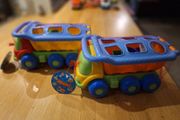Polesie Multicolour Shape Sorter Trucks X 2, 11 each