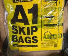 2x A1 Skip Bags 1.25 Tonne