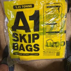 2x A1 Skip Bags 1.25 Tonne