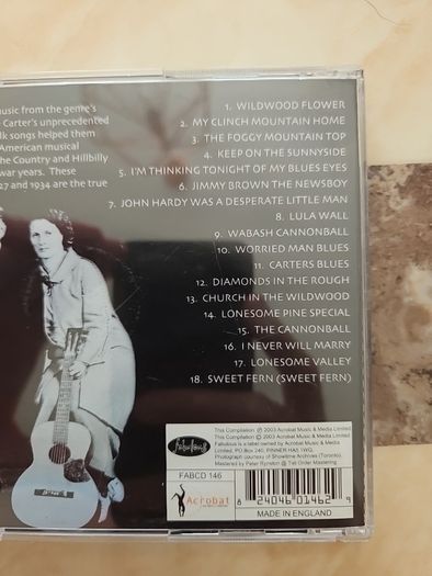The Carter Family CD - Greatest Hits 1927-34