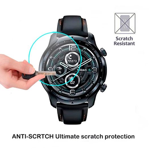 Tempered Glass For TicWatch Pro 3 Smart Watch Screen Protector Film For TicWatch Pro3 2.5D HD Clear Anti-Scratch Glass