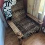 Solid Wood Couch & Two Armchairs Image 4