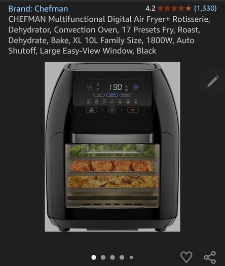 airfryer, cheats multifunction 10L airfryer