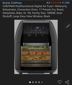 airfryer, cheats multifunction 10L airfryer