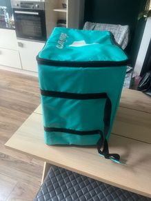 Large deliveroo bag (around 95cm wide/height)