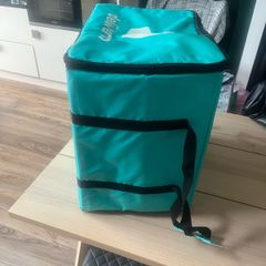 Large deliveroo bag (around 95cm wide/height)