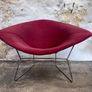 A Pair of Harry Bertoia for Knoll Model 422 Large Diamond Chairs Image 3
