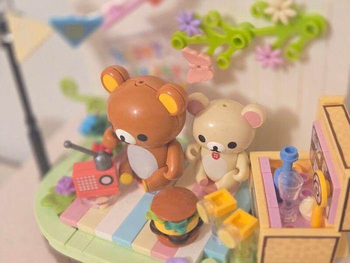 Cute garden party rilakkuma set