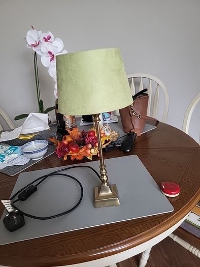 Vintage brass lamp
