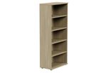 Open Bookcase (1850mm) - 5 Levels - Urban Oak