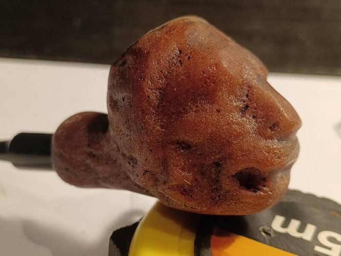 Vintage Hand Carved Wooden Pipe