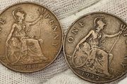 Great Britain 1931 1932 Penny Lot Better Date Pennies