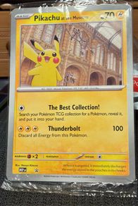 SEALED Pikachu at the Museum Oversize Promo Card NHM 2026 free post