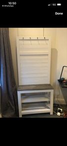 Handmade coat stand
