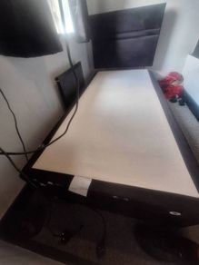 Single bed with storage 1mtr x 2 mtr