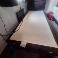 Single bed with storage 1mtr x 2 mtr